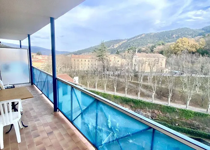 F2 Confortable Avec Balcon Près Des Thermes D'amélie-les-bains - Fr-1-703-61 Amélie-les-Bains-Palalda